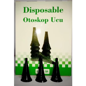 Disposable Otoskop Ucu 100 Adet  (Reister-Heıne-Üniversal-Welchallyn Uyumlu)2,5 Mm Duvar - El