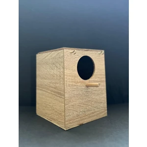 Muhabbet Kuşu Yuvalığı Ufakboy 19X15X15 cm