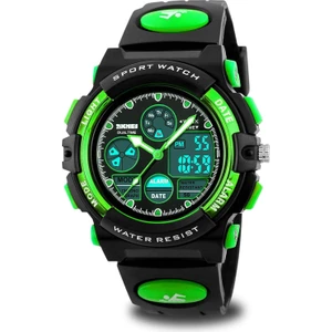 Çocuklar Dijital Spor Izle, Erkek Kız Su Geçirmez Spor Açık Saatler Çocuk Rahat Elektronik Analog Kuvars Bilek Saatleri Alarm Kronometre ile (Yurt Dışından)