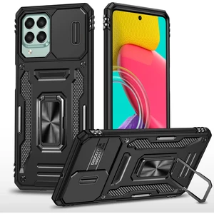 Samsung Galaxy M53 Kamera Kapaklı Darbeye Dayanıklı Telefon Kılıfı (Yurt Dışından)