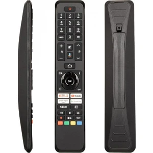 Weko Kl Vestel Vs-V4 Netflıx-Youtube-Google Play-Prıme Vıdeo Tuşlu Ses Komutlu LCD LED Tv Kumanda Siyah - Beyaz