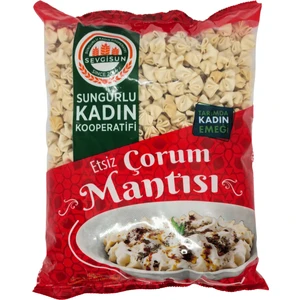 Sevgisun Sungurlu Kadın Kooperatifi Etsiz Çorum Mantısı 1 kg