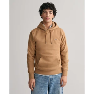 Erkek Kahverengi Regular Fit Kapüşonlu Sweatshirt 2007058.213