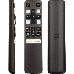 Weko Kl Tcl RC802V FNR1/HTC120 Netflıx-Youtube Tuşlu LCD LED Tv Kumanda Siyah - Beyaz