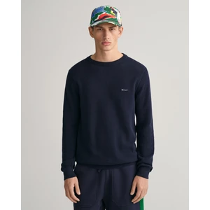 Erkek Lacivert Regular Fit Bisiklet Yaka Kazak 8040521.433