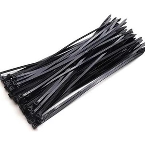 Kablo Bağı (Cırt Kelepçe) Siyah 2.5X100 mm (100 Adet)