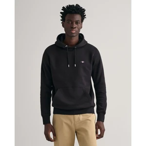 Erkek Siyah Regular Fit Kapüşonlu Sweatshirt 2007058.5