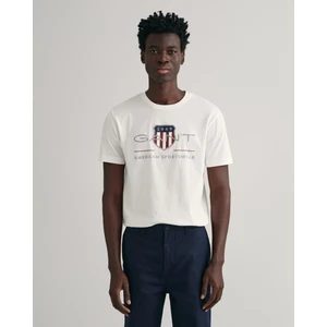 Erkek Beyaz Regular Fit Bisiklet Yaka Logolu T-Shirt 2003199.110
