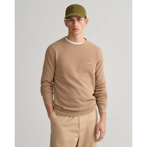 Erkek Bej Regular Fit Bisiklet Yaka Kazak 8040521.248