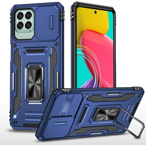 Samsung Galaxy M53 Kamera Kapaklı Darbeye Dayanıklı Telefon Kılıfı (Yurt Dışından)