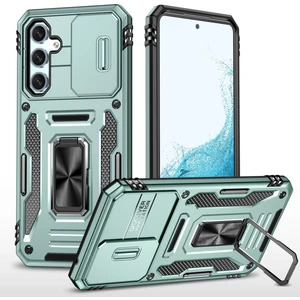 Samsung Galaxy A34 Kamera Kapaklı Darbeye Dayanıklı Telefon Kılıfı (Yurt Dışından)