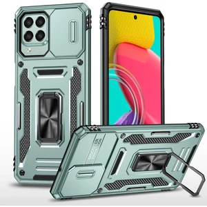 Samsung Galaxy M53 Kamera Kapaklı Darbeye Dayanıklı Telefon Kılıfı (Yurt Dışından)