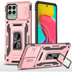 Samsung Galaxy M53 Kamera Kapaklı Darbeye Dayanıklı Telefon Kılıfı (Yurt Dışından)