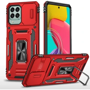 Samsung Galaxy M53 Kamera Kapaklı Darbeye Dayanıklı Telefon Kılıfı (Yurt Dışından)