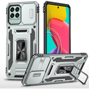 Samsung Galaxy M53 Kamera Kapaklı Darbeye Dayanıklı Telefon Kılıfı (Yurt Dışından)