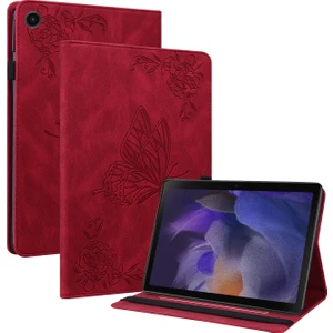Deri Tablet Kılıfı Samsung Galaxy Tab S9 Plus Darbeye Dayanıklı Koruyucu Tablet Kılıfı (Yurt Dışından)
