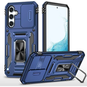 Samsung Galaxy A34 Kamera Kapaklı Darbeye Dayanıklı Telefon Kılıfı (Yurt Dışından)