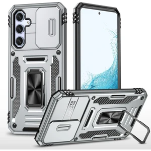 Samsung Galaxy A34 Kamera Kapaklı Darbeye Dayanıklı Telefon Kılıfı (Yurt Dışından)