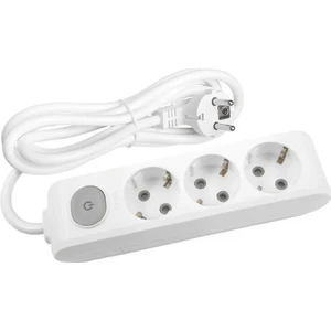 Multi Let (3'lü) Üçlü Priz Topraklı Anahtarlı Kablolu 1 (Bir) Metre