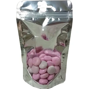 Şeffaf Metalize Kilitli Doypack