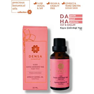 Densa Essential  Kayısı Çekirdeği Yağı Soğuk Sıkım 30 ml