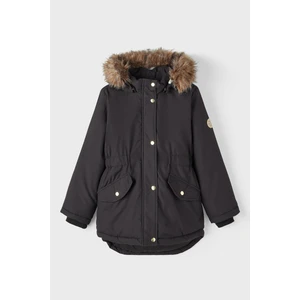 Name İt Nkfmarlin Su İtici Çıkarılabilir Kapüşonlu Parka Kız Çocuk Parka 13216493