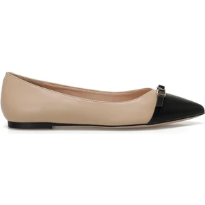 Nine West Maada 3pr Krem Kadın Babet