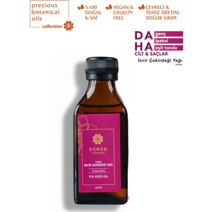 Densa Essential %100 Saf Incir Çekirdeği Yağı Soğuk Sıkım 100 ml
