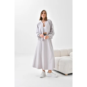 FTZ Women Kadın İki İp Etekli Takım  Gri 30619