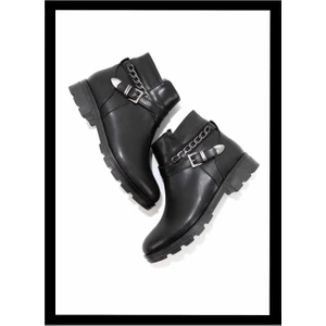 Siyah  Kadın Bot & Bootie K02216011909