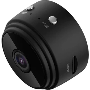 Kamera Mini Wifi Kamera Hd 1080P Gözetleme Kamerası Siyah (Yurt Dışından)