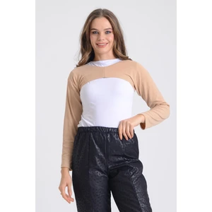 Pınkmark Kadın Içe Giyilen Tesettür Uzun Kolluk Bolero  PMBL25545