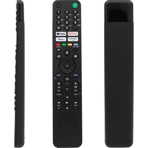 Weko Kl Sony RMF-TX520E Netflıx- Prıme Vıdeo- Youtube Tuşlu Ses Komutlu Lcd-Led Tv Kumanda Siyah