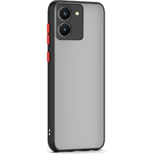 Vivo Y36 London Serisi Darbeye Dayanıklı Kılıf - Siyah AL3415