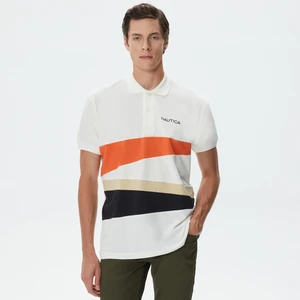 Nautıca Erkek Kırık Beyaz Classıc Fıt Kısa Kollu Polo K37106T.1MA