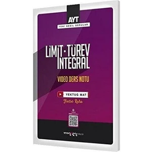 Marka Yayınları AYT Limit Türev Integral Video Ders Notları