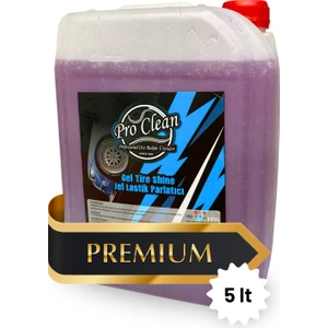 Lastik Parlatıcı Jel Premium 5lt