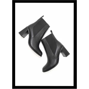 Siyah  Kadın Bot & Bootie K02209070509