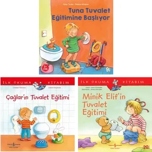 Tuna Tuvalet Eğitimine Başlıyor - Çağlar'ın Tuvalet Eğitimi - Minik Elif'in Tuvalet Eğitimi