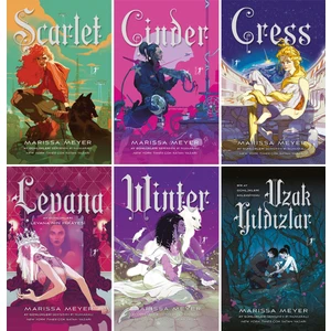 Scarlet - Cinder - Cress - Levana - Winter - Uzak Yıldızlar - Marissa Meyer