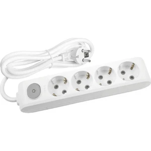 Multi Let (4'lü) Dörtlü Priz Topraklı Anahtarlı Kablolu 5 (Beş) Metre (2 Adet)
