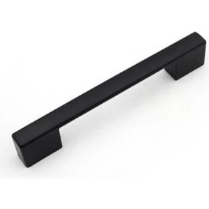 Siyah Köprü Çekmece Mutfak Dolap Kulpu 128MM 2 Adet