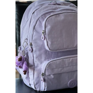 Nemo Bags Unisex Lila Sırt Çantası Okul Çantası Laptop ve Seyahat Çantası Su Geçirmez Spor Çanta