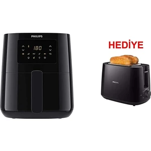 Airfryer L Yeni Nesil Geniş Hazneli Yağsız Hava Fritözü + Ekmek Kızartma Makinesi