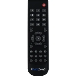 Weko Kr Dıgılıne 7100*7300 Uydu Kumanda Siyah