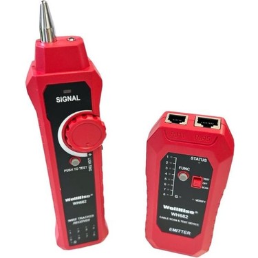 Wellhise WH682 Çantalı Kablo Bulucu Kablo Test Cihazı Fiyatı