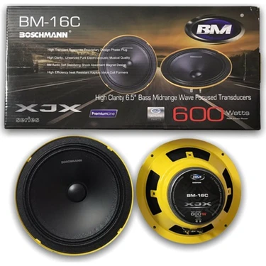 BOSCHMANN BM-16C Mıdrange 16 CM600 Wat 90 Rms Fiyatı