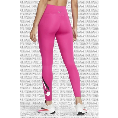 Nike One Dri Fit Big Double Swoosh Leggings 7/8 Toparlayıcı Fiyatı