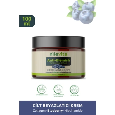 Nilevita Cilt  Bitki Özlü Krem, Yüz Ve Vücut , Collagen & Niacinamide