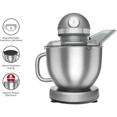 Karaca Mastermaid Chef Pro Çift Kollu Stand Mikser Galaxy Fiyatı